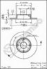 DAIHA 4351287702000 Brake Disc
